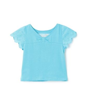 【新品】ANNA SUI ミニ　Tシャツ (100) ネコリゾート刺繍Tシャツ 7152226 | ANNA SUI mini