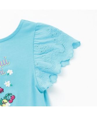 ネコリゾート刺繍Tシャツ 7152226 | ANNA SUI mini