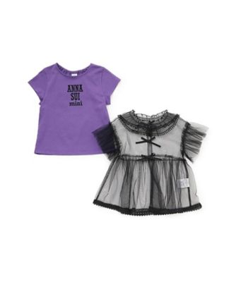 ANNA SUI MINI 子供ドレス+ブラウス　140cm アナスイミニ(ANNA SUI mini)のフォーマル/スーツ- 子ども服の