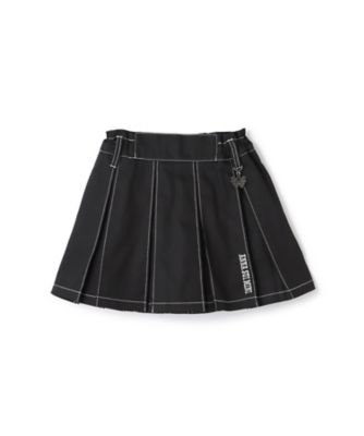 ＜ANNA SUI mini (Baby&Kids)＞ベルト付きツイルスカート＋１分丈スパッツ　７１５３１０４