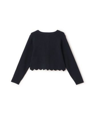裾スカラップカーディガン 7153201 | ANNA SUI mini (Baby&Kids