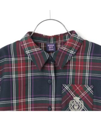 ANNA SUI チェック柄セーター &スカートセット　LLサイズ(150cm) チェックスカパン（その他） | ANNA SUI mini（アナ スイ・ミニ