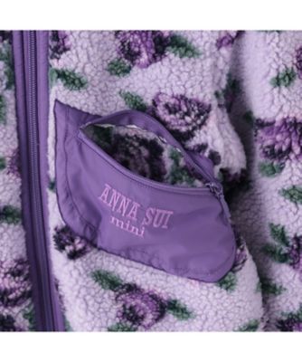 バラ柄ボアプルゾン 7153303 | ANNA SUI mini (Baby&Kids)/アナ