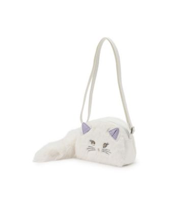 ANNA SUI mini (Baby & Kids)/アナ スイ・ミニ フワフワファーネコショルダーバッグ 7153402 シロ 旅行用かばん・バッグ【三越伊勢丹/公式】
