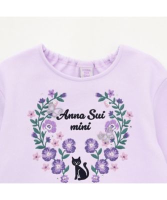 ドリーミーネコ刺繍トレーナー 7154224 | ANNA SUI mini
