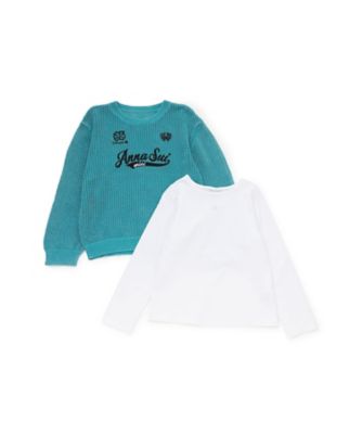 メッシュニット＋長袖Tシャツ 7161223 | ANNA SUI mini