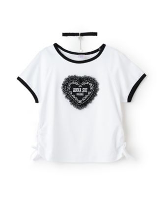 チョーカー付きハートTシャツ 7161225 | ANNA SUI mini
