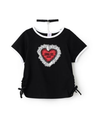 チョーカー付きハートTシャツ 7161225 | ANNA SUI mini