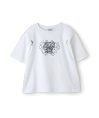ラインストーンロゴTシャツ 7161227 | ANNA SUI mini