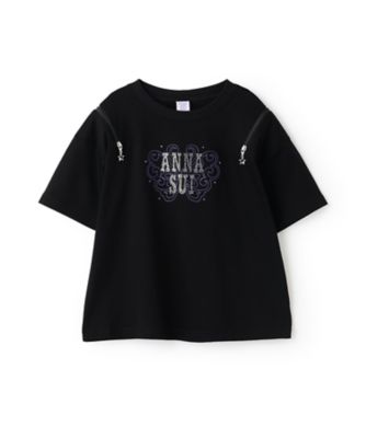 ラインストーンロゴTシャツ 7161227 | ANNA SUI mini