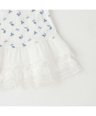 ペプラムタンクトップ 7161230 | ANNA SUI mini (Baby&Kids 
