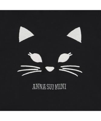ANNA SUI mini♡ブルゾン♡猫Tシャツ♡ チャームつき中綿ネコブルゾン（ブルゾン/ジャンバー） | ANNA SUI