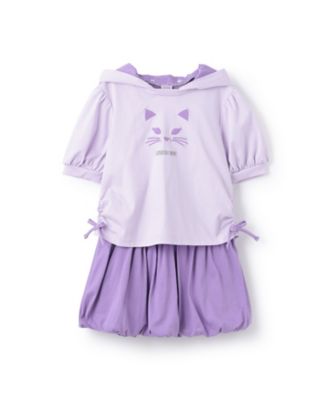 ＜ANNA SUI mini (Baby&Kids)＞猫セットアップ　７１６１３６４