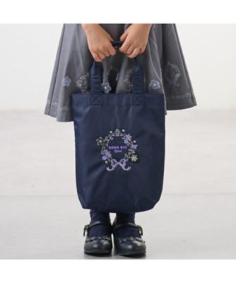 お花リボン刺繍シューズケース 7161403 | ANNA SUI mini