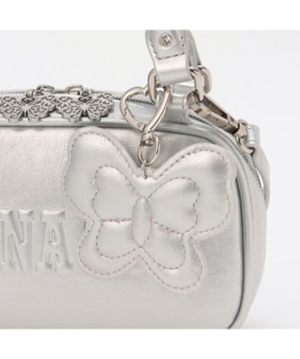 蝶チャーム付2WAYミニボストンバッグ 7161420 | ANNA SUI