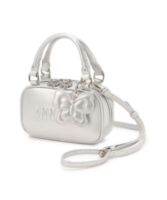 ＜ANNA SUI mini (Baby&Kids)＞蝶チャーム付２ＷＡＹミニボストンバッグ　７１６１４２０