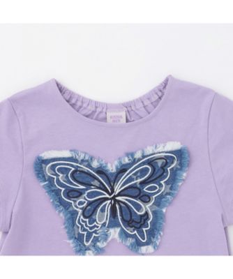 チョーカー付き蝶Tシャツ 7162222 | ANNA SUI mini (Baby&Kids