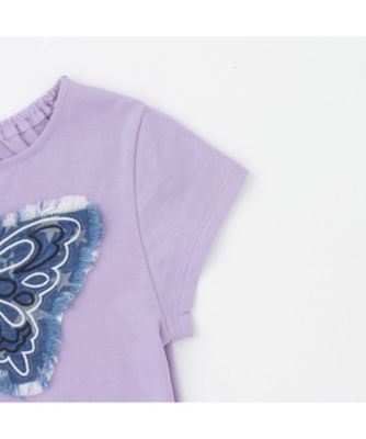 チョーカー付き蝶Tシャツ 7162222 | ANNA SUI mini (Baby&Kids