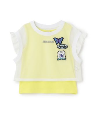 ワッペンメッシュTシャツ＋タンクトップ 7162224 | ANNA SUI