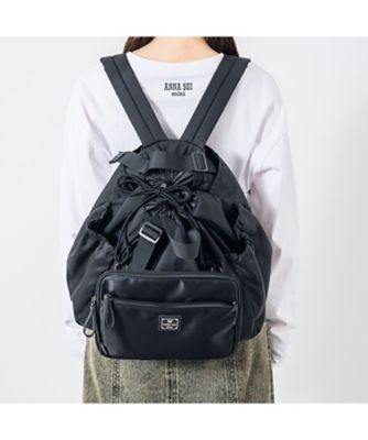 アナスイミニ　ペアレンツバッグ　3WAY　リュック　ショルダー　トート　黒 3WAYペアレンツバッグ 7162406 | ANNA SUI mini (Baby&Kids