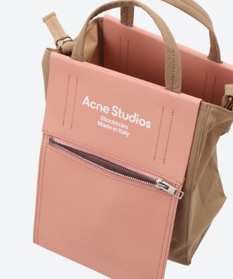 Acne Studios ペーパーバッグ トートバッグ オリーブグリーン abitur 