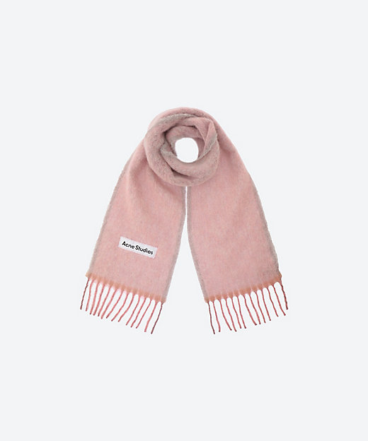 ＜三越伊勢丹/公式＞ ストゥディオズ モヘアスカーフVally Solid Dusty pink スカーフ・ショール
