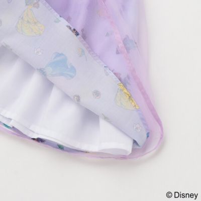【Ｄｉｓｎｅｙ１００】ディズニープリンセスチュール掛けスカート