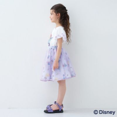 Disney100】ディズニープリンセス袖チュールTシャツ | ANNA 
