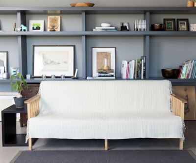 KLIPPAN クリッパン ヴィンガ ホワイト スロー 130×200cm KLIPPAN/クリッパン エコウール ストール ヴィンガ ホワイト（2