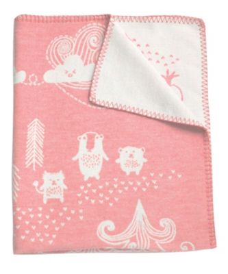 和光限定品〉クリッパン ミニブランケット2枚ブルーピンク