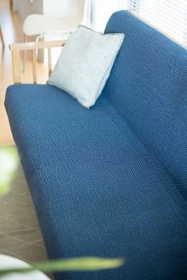 【KLIPPAN】スロー KLIPPAN/クリッパン コットンスロー バスケット イエロー