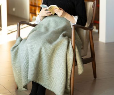 ウールハーフスロー グースアイ MIDI | KLIPPAN/クリッパン | 三越