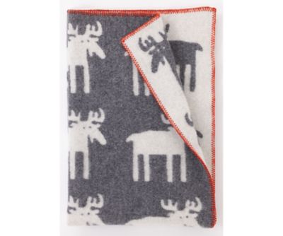 KLIPPAN ウールブランケット グレー ウール ミニブランケット ヒツジ グレー | KLIPPAN/クリッパン