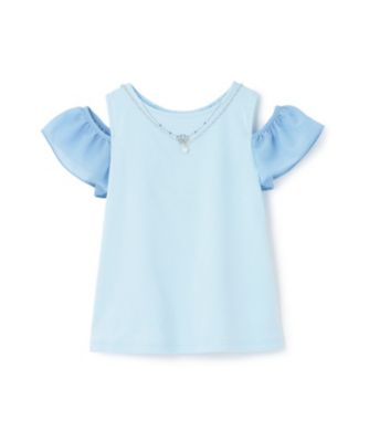 ネックレス付き2WAY肩開きTシャツ 7361227 | ANNA SUI