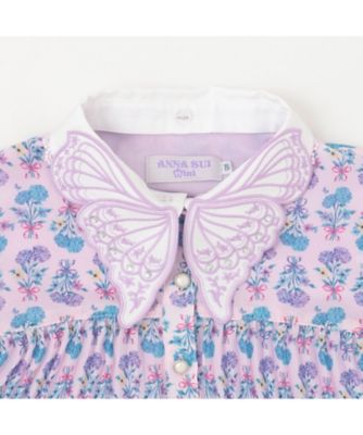 蝶2WAY襟ワンピース 7361353 | ANNA SUI mini (Baby&Kids