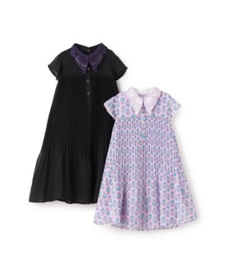 蝶2WAY襟ワンピース 7361353 | ANNA SUI mini (Baby&Kids