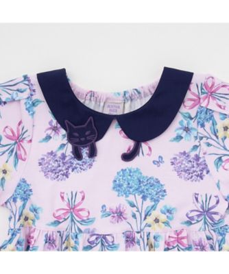 ネコ襟総柄カットワンピース 7361354 | ANNA SUI mini