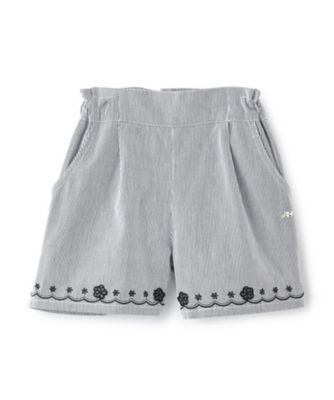 ANNA SUI mini♡メッシュシャツ♡パンツ♡150 裾刺繍ショートパンツ 7362103 | ANNA SUI mini (Baby&Kids