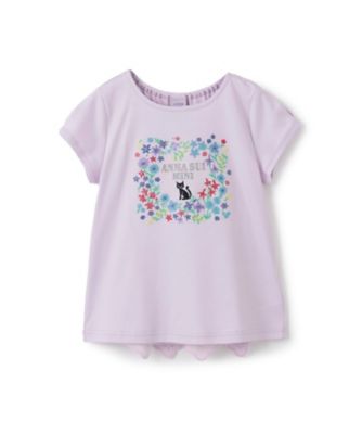 フラワーネコ刺繍Tシャツ 7362225 | ANNA SUI mini (Baby&Kids