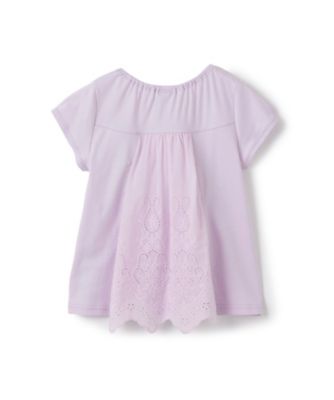 フラワーネコ刺繍Tシャツ 7362225 | ANNA SUI mini (Baby&Kids