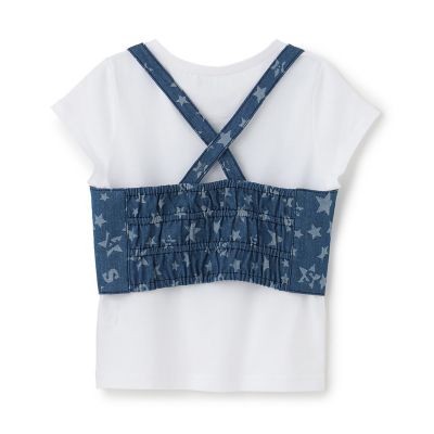 ANNA SUI MINI 3セット キッズ服 星柄ビスチェ＋Tシャツセット 7362226 | ANNA SUI mini