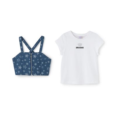 星柄ビスチェ＋Tシャツセット 7362226 | ANNA SUI mini
