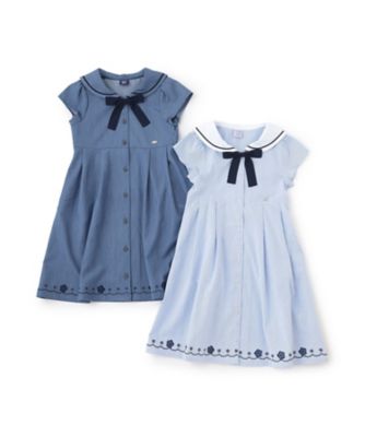 裾刺繍セーラーワンピース 7362353 | ANNA SUI mini (Baby&Kids