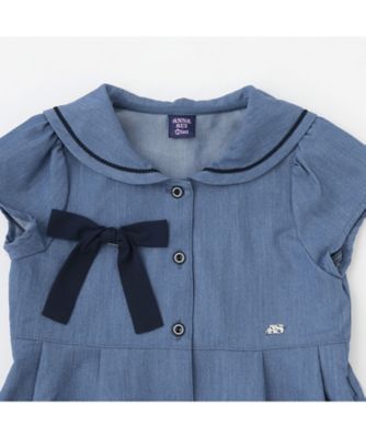 裾刺繍セーラーワンピース 7362353 | ANNA SUI mini (Baby&Kids