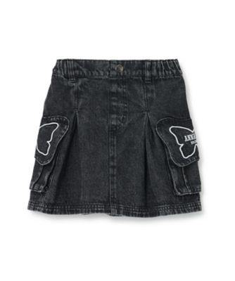 蝶フラップデニムスカパン 7363104 | ANNA SUI mini (Baby&Kids