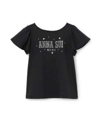 ラインストーンロゴTシャツ 7363223 | ANNA SUI mini