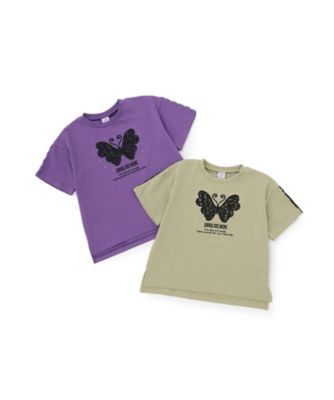 レース蝶ビッグTシャツ 7363226 | ANNA SUI mini (Baby&Kids