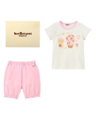 ＜HOT BISCUITS MIKIHOUSE (Baby&Kids)＞キャビット　Ｔシャツセット　ＢＯＸ付き　７４－１１０６－１４８
