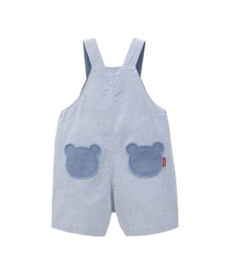 セーラー襟Tシャツ＆オーバーオールセット BOX付き 74ー9973