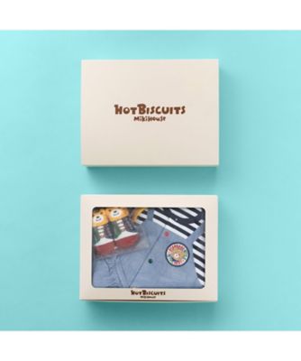 ショートオール＆ベビーソックスセット　ＢＯＸ付き　７４－９９７７－４９８